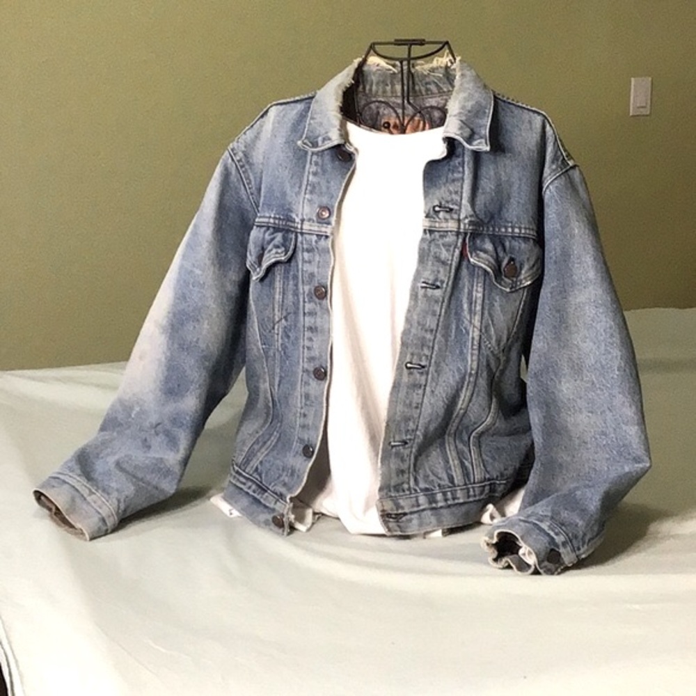 Levi Jean Jacket Vintage Trucker Style